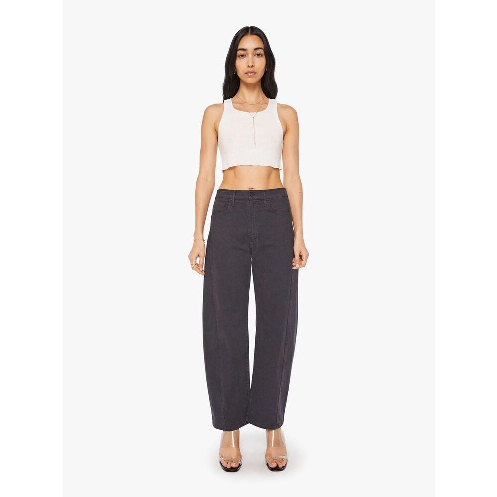 MOTHER THE HALF PIPE FLOOD wash FADED BLACK Size 31